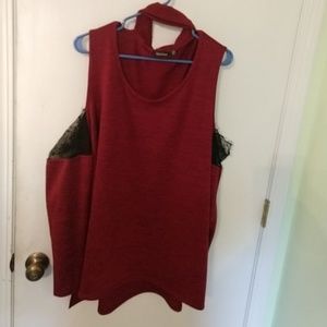 Boohoo long sleeve choker top